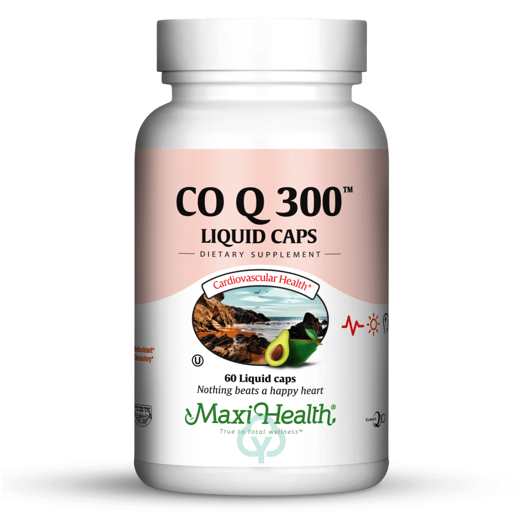 Maxi Health Co Q 300 Liquid Caps 60 Heart