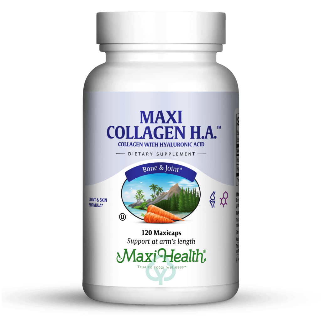 Maxi Health Collagen H.a. 120 Caps Bone And Joint