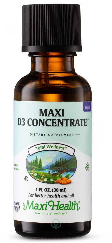 Maxi Health D3 Concentrate 1000 1 Fl Oz Total Wellness