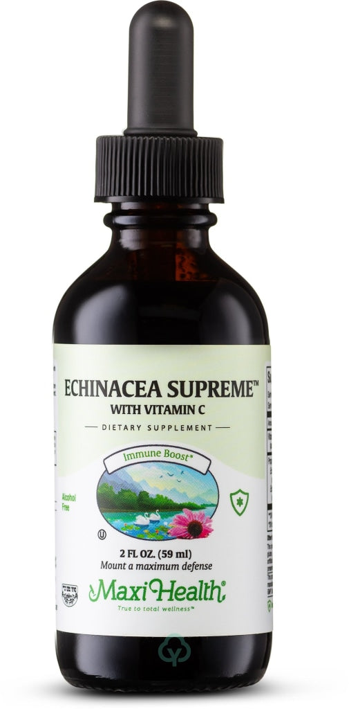 Maxi Health Echinacea Supreme 2 Fl Oz Immune Support
