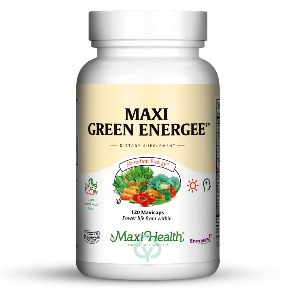 Maxi Health Green Energee Capsules 120 Caps Abundant Energy