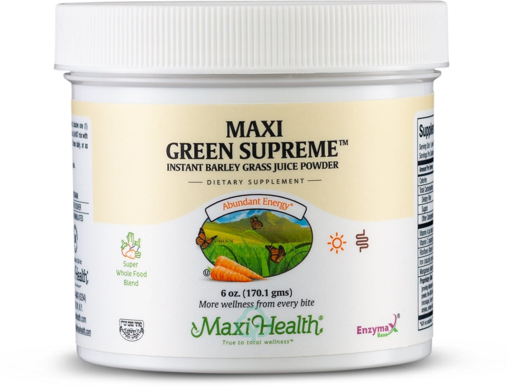 Maxi Health Green Supreme 6 Oz Abundant Energy