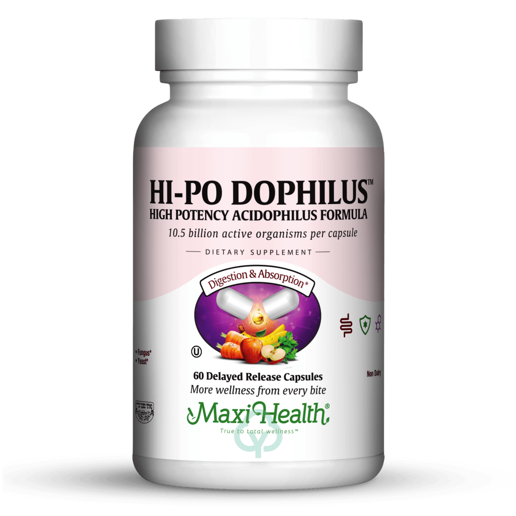 Maxi Health Hi Po Dophilus 60 Caps Digestion & Absorption