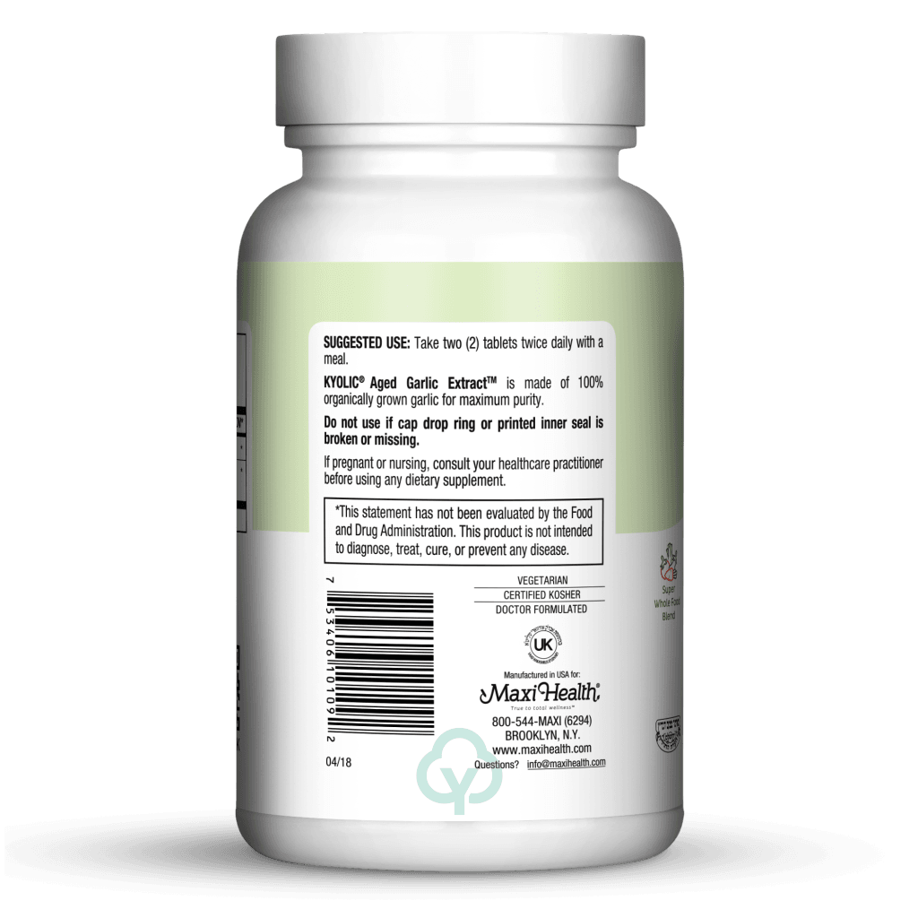 Maxi Health Kyolic Tablets Immune Support