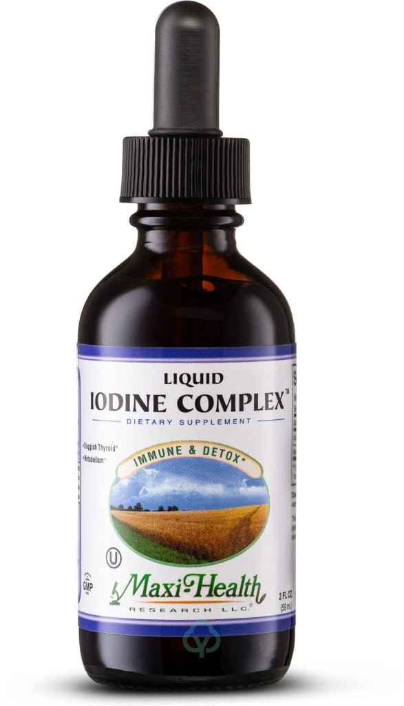 Maxi Health Liquid Iodine Complex 2 Fl Oz Immune Support