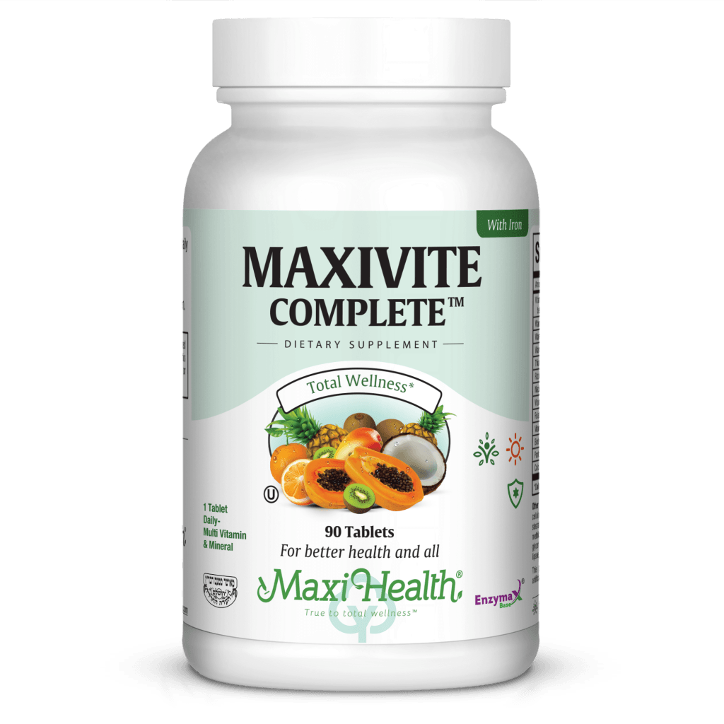 Maxi Health Maxivite Complete 90 Tabs Total Wellness