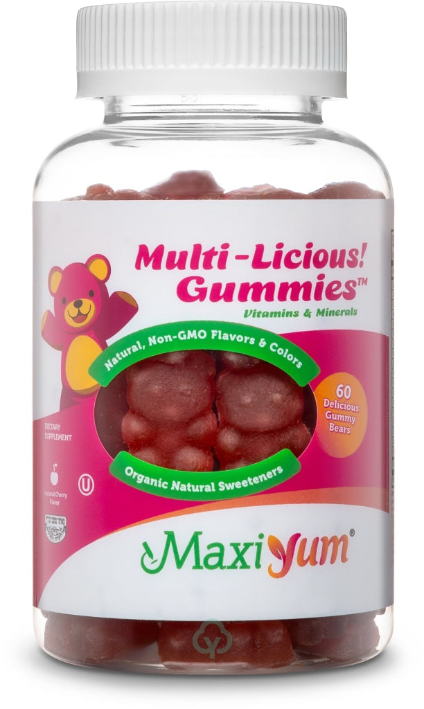 Maxi Health Multi Licious Gummies 60 Chews Vitamins