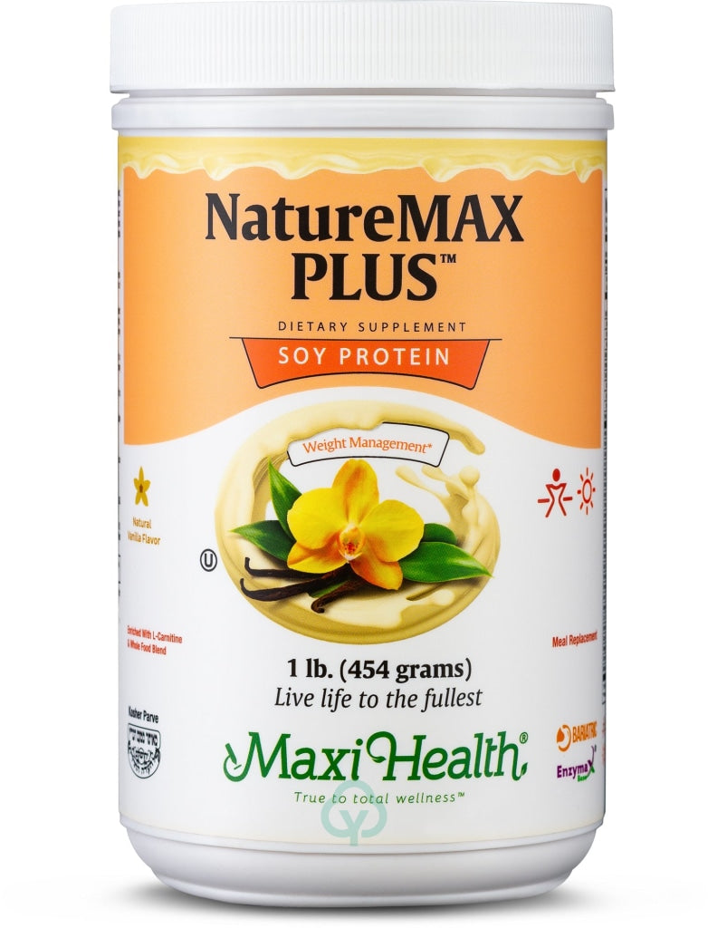 Maxi Health Naturemax Plus Vanilla (Soy) 1 Lb Weight Managment