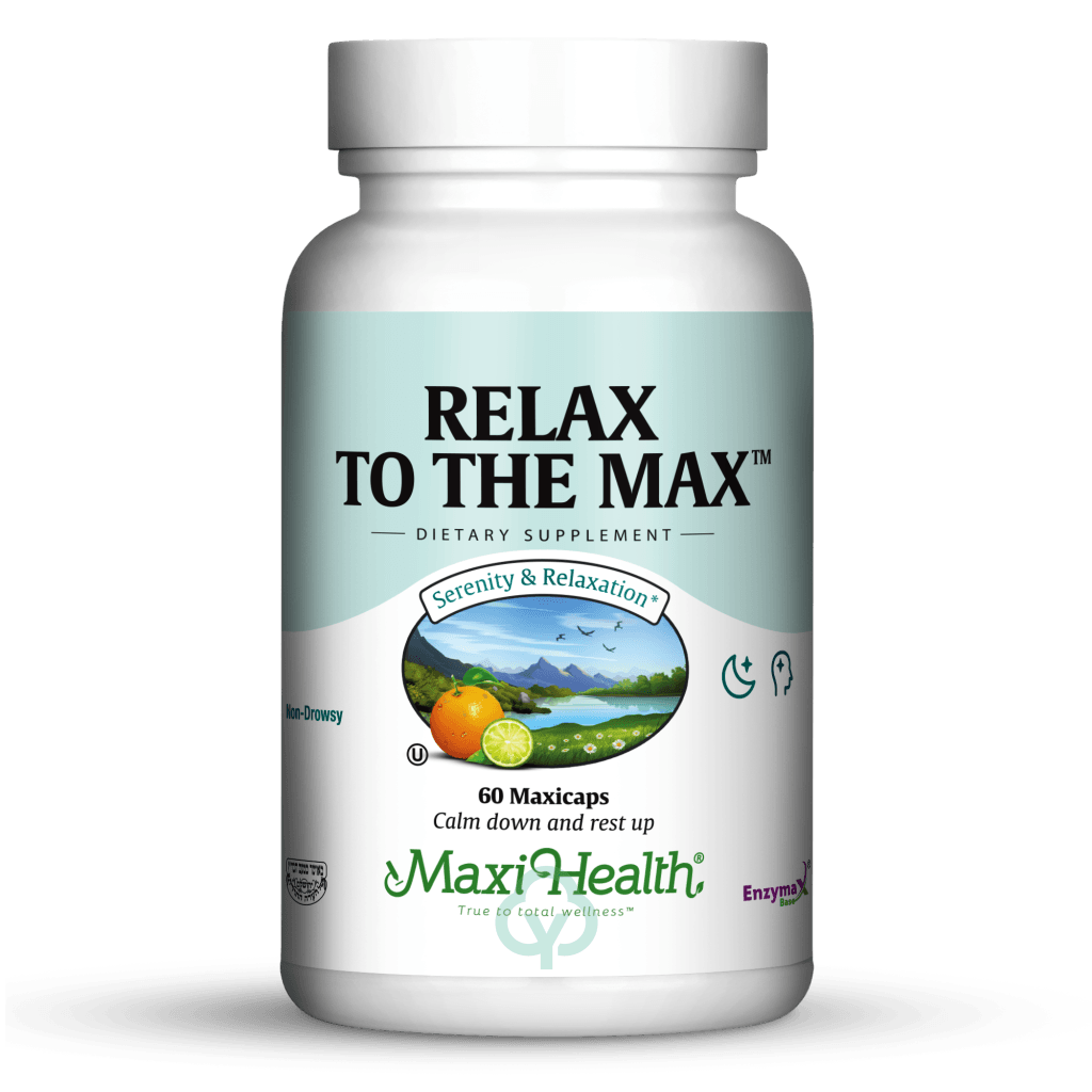 Maxi Health Relax To The Max 60 Caps Serenity & Relaxation