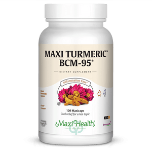 Maxi Health Turmeric Bcm 95 120 Caps Inflammation Ease