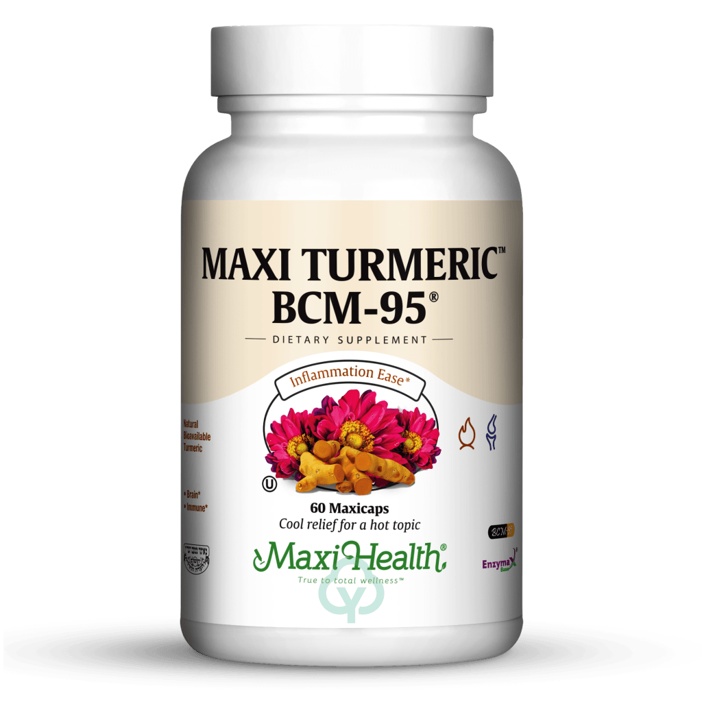 Maxi Health Turmeric Bcm 95 60 Caps Inflammation Ease