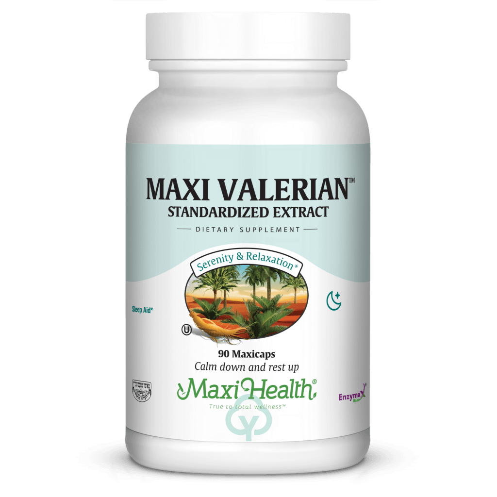 Maxi Health Valerian 90 Caps Serenity & Relaxation