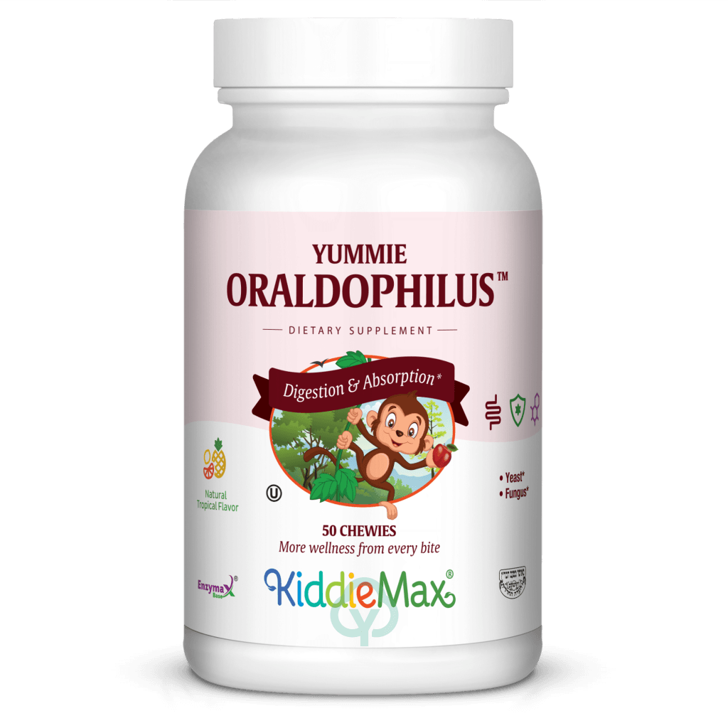 Maxi Health Yummie Oraldophilus 50 Chews Digestion & Absorption