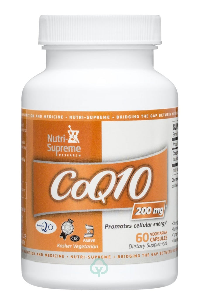 Nutri Supreme Coenzyme Q10 200 Mg 60 Veg Capsules Heart