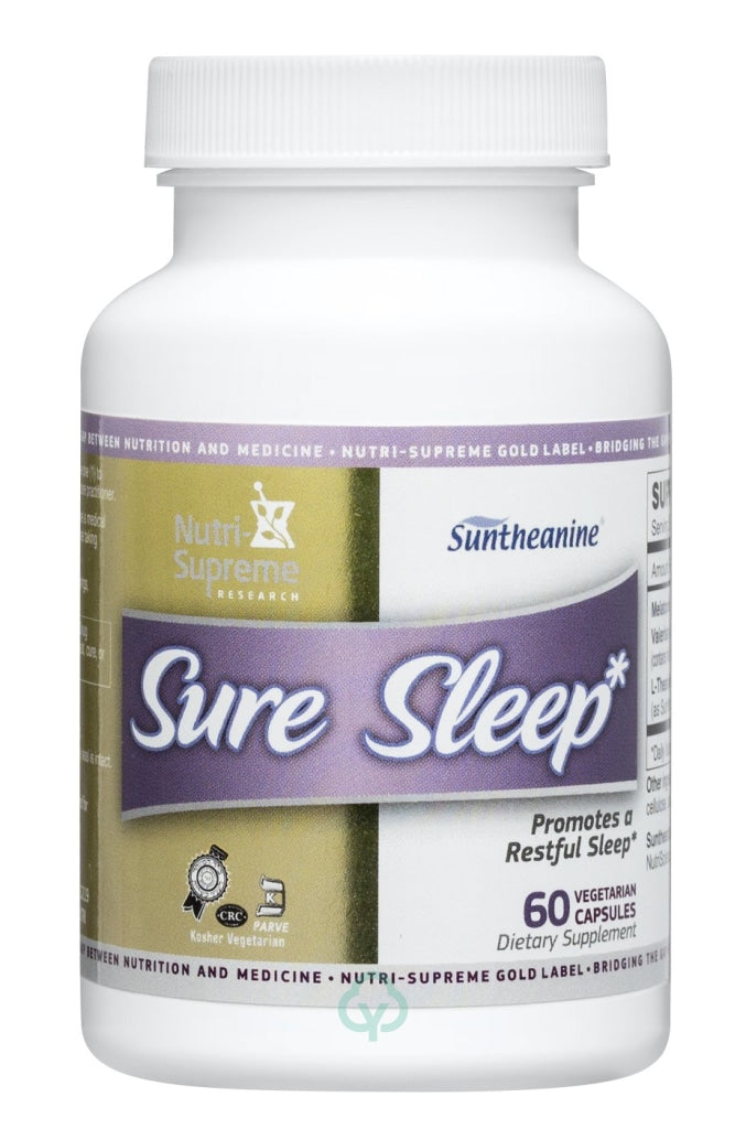 Nutri Supreme Sure Sleep 60 Caps Improves