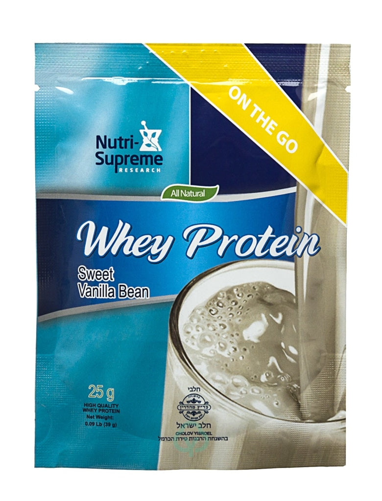 Nutri Supreme Whey Protein - Sweet Vanilla Bean Flavor Packet