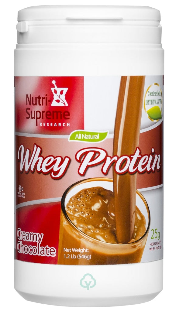 Nutri Supreme Whey Protein W/stevia & Erythritol Creamy Chocolate 1.2 Lb