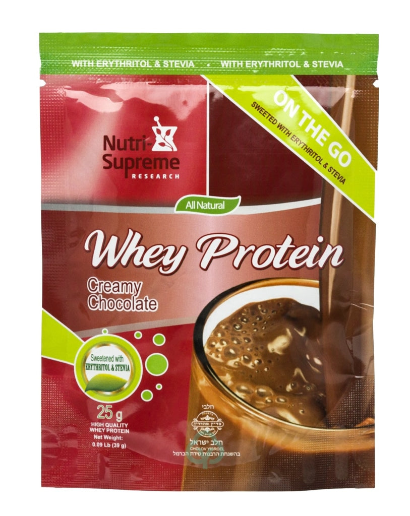 Nutri Supreme Whey Protein W/stevia & Erythritol Creamy Chocolate Packet