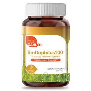 Zahler Biodophilus 100B (30) Capsules Probiotic