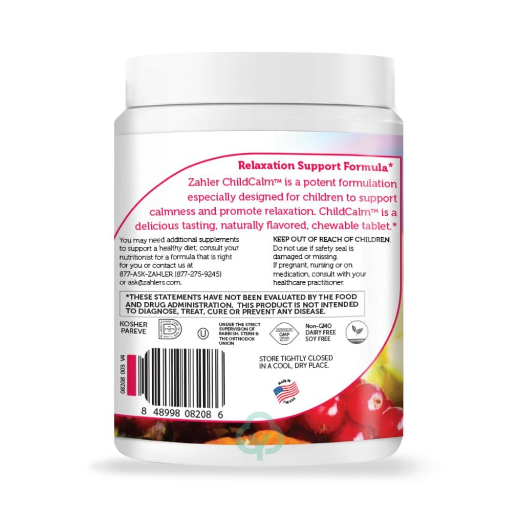 Zahler ChildCalm (60) Chewable Tablets Naturally You