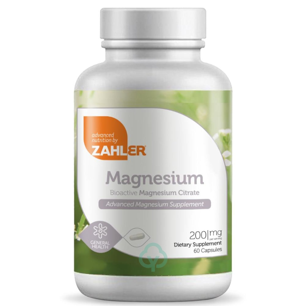 Zahler Magnesium 60 Capsules General Health