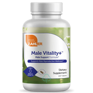 Zahler Male Vitality + (120) Tablets Mens Health