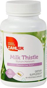 Zahler Milk Thistle (60) Capsules General Health