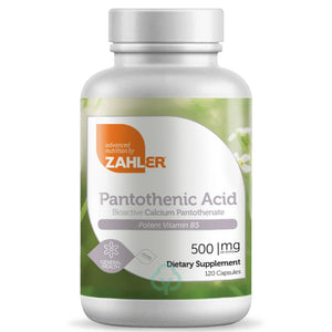 Zahler Pantothenic Acid (120) Capsules General Health