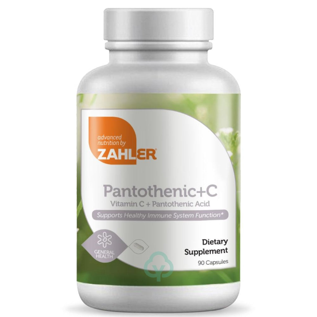 Zahler Pantothenic Acid +C (90) Capsules General Health
