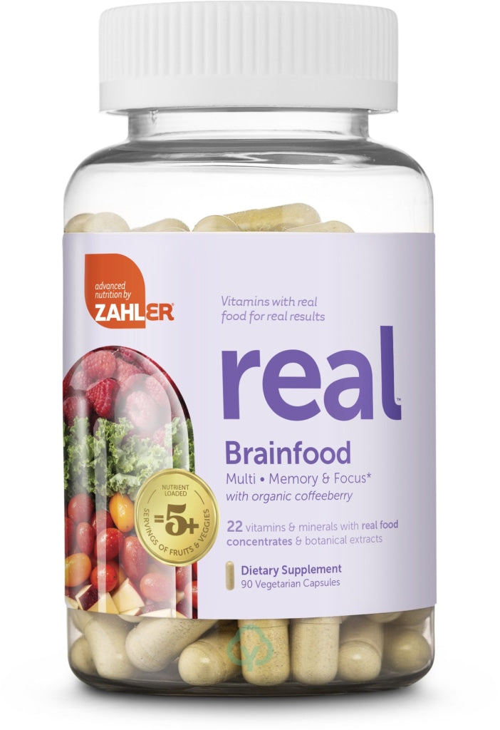Zahler Real Brainfood Multi (90) Capsules Brain Support