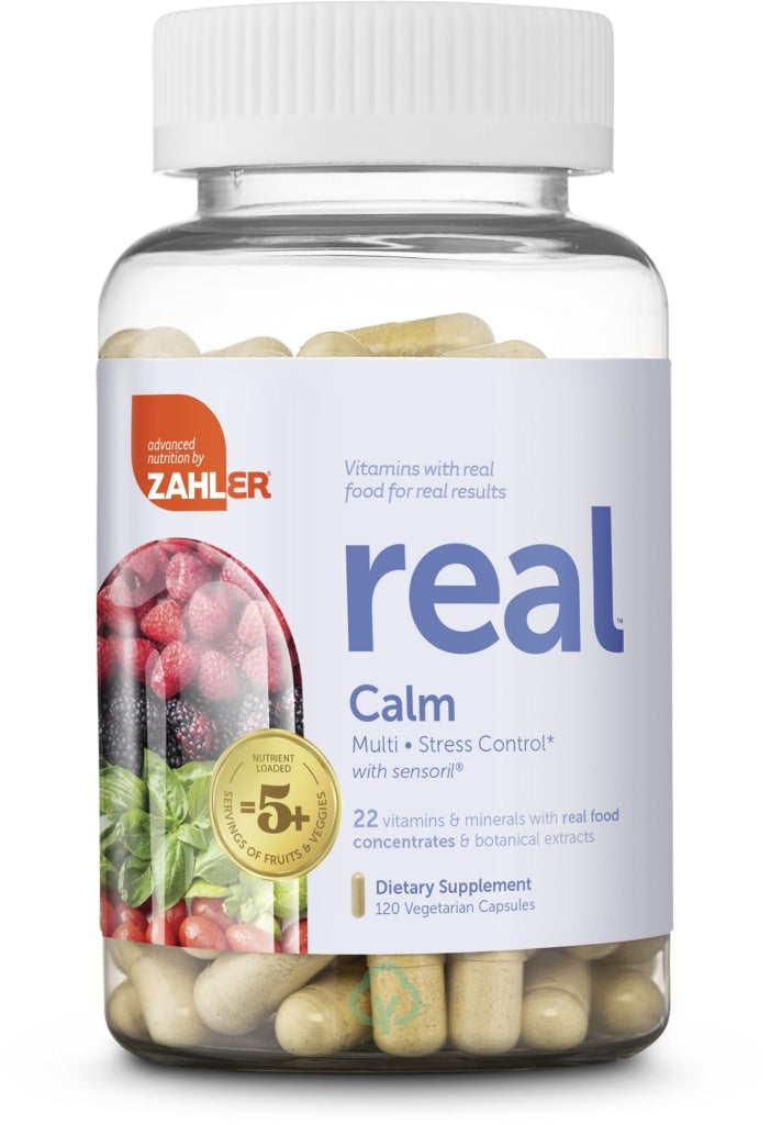 Zahler Real Calm Multi (120) Capsules Serenity & Relaxation